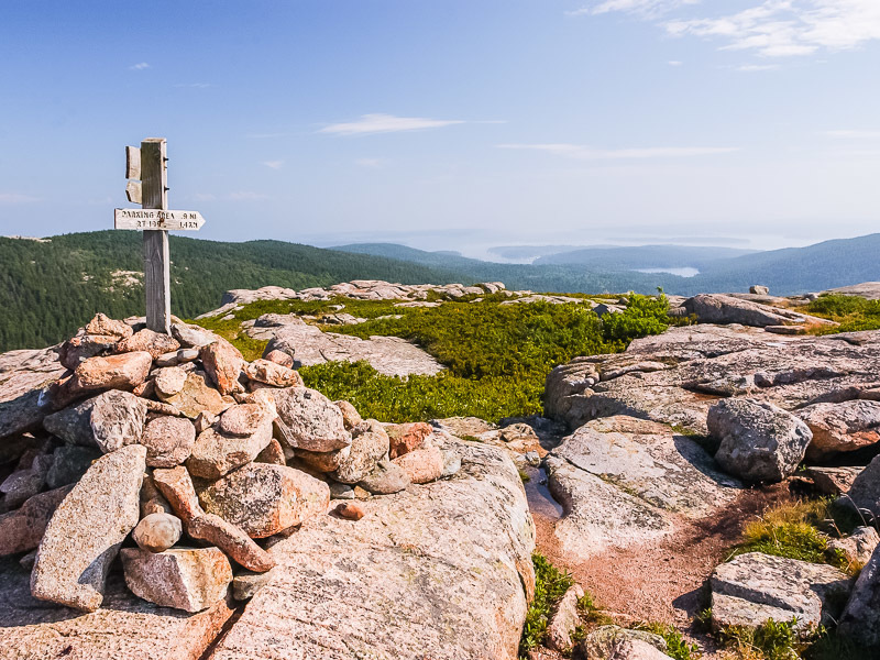 View from the summit of Parkman Mountain