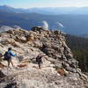 The descent into the valley from Clouds Rest.