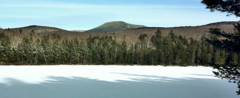 Smarts Mtn from Trout Pond 3/16/15