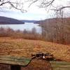 Overlooking Lake Arthur.