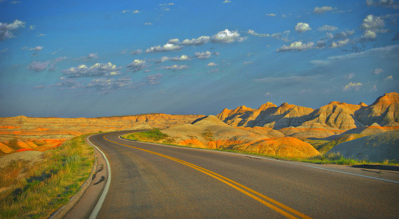 Badlands (SD) Highway.