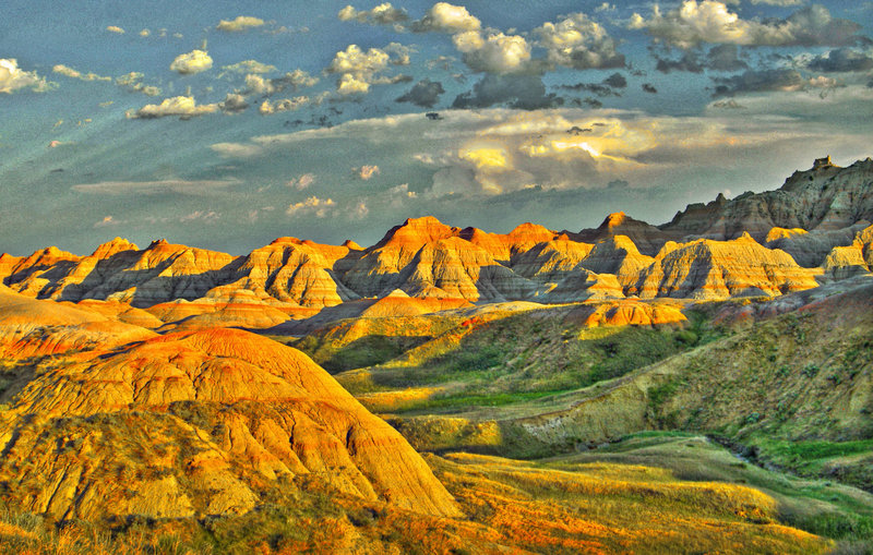 Badlands Sunset.