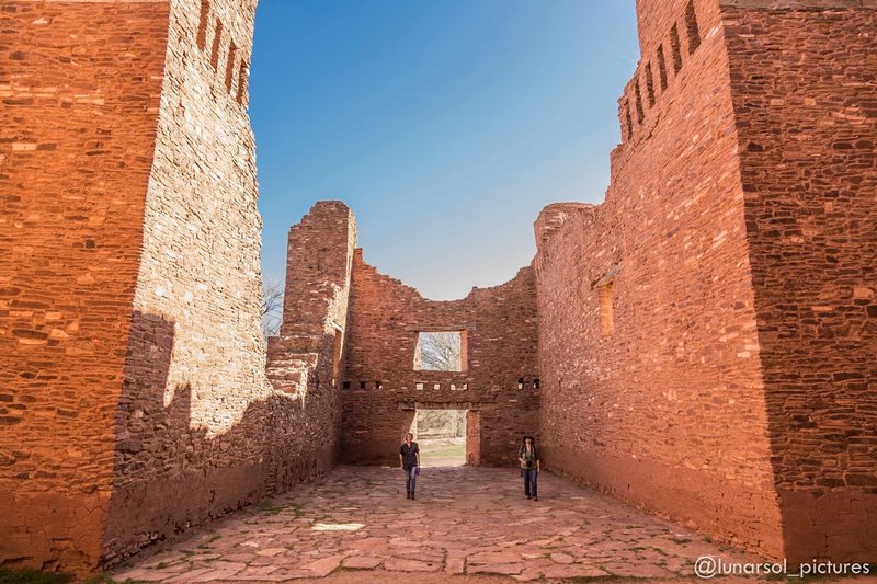 Quarai, Salinas Pueblo Missions National Monument, NM.