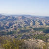 Monserate Mountain Trail summit view. with permission from 100peaks 100peaks.com