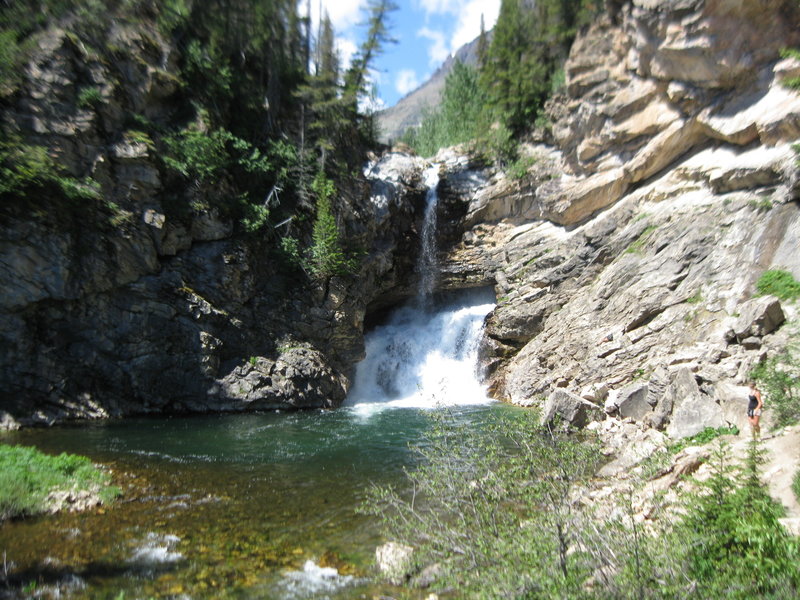 Running Eagle Falls (Trick Falls).