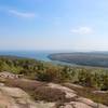 View of Otter Cove from the Gorham Mountain Trail.