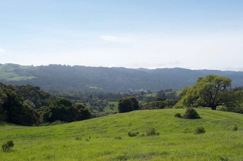 Great views from the trail.