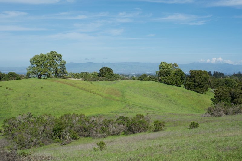 On clear days, the views are sweeping.