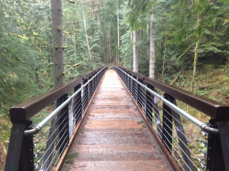 I love bridges! This one is a great one, you can also have a picnic underneath near the water if you want!