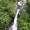 The upper Whiteoak Canyon Falls.