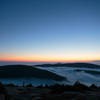 Acadia National Park after the sunset.