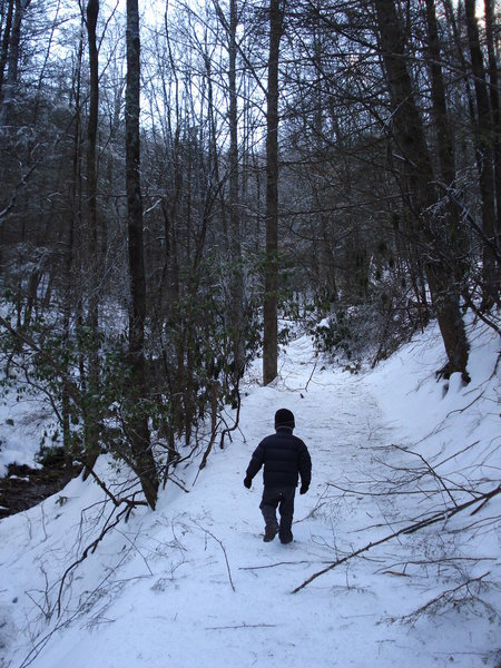 It's never too soon to put your boots on in Busick, NC.