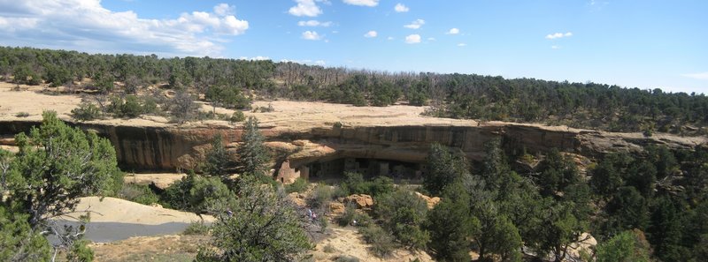 Canyon views are spectacular from the top of the mesa.