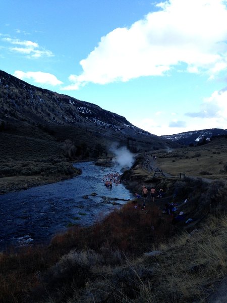 Boiling river trail!