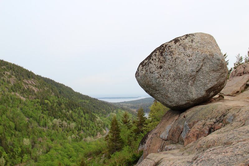 Bubble Rock, Acadia National Park.