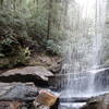 From behind Van Hook Waterfall.