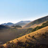 Sunshine on the hills at Dry Creek Pioneer Regional Park.