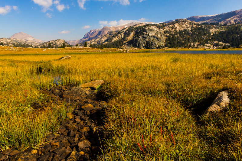 Expansive views in along the Beartooth High Lakes Trail. with permission from Hobbes7714 Photo Credit: Andrew Wahr  Link: https://twitter.com/WahrAndrew