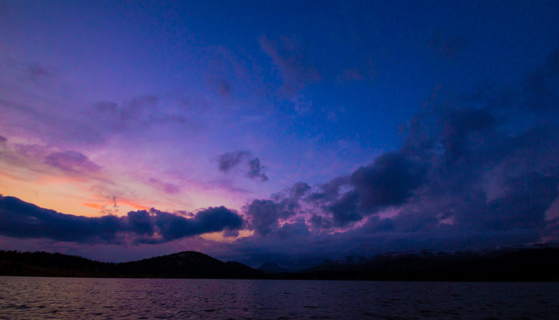 Sunset at Island Lake. with permission from Hobbes7714 Photo Credit: Andrew Wahr  Link: https://twitter.com/WahrAndrew