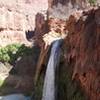 Mooney Falls, located on the Havasupai Indian Reservation.