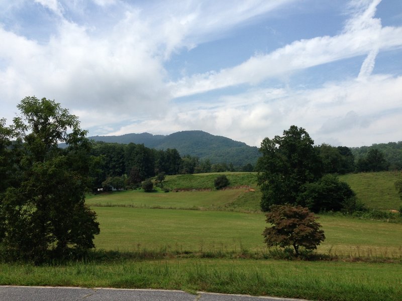 The Tuckaseegee River Valley, MST Segment 1B. Photo by Steve Metcalf.