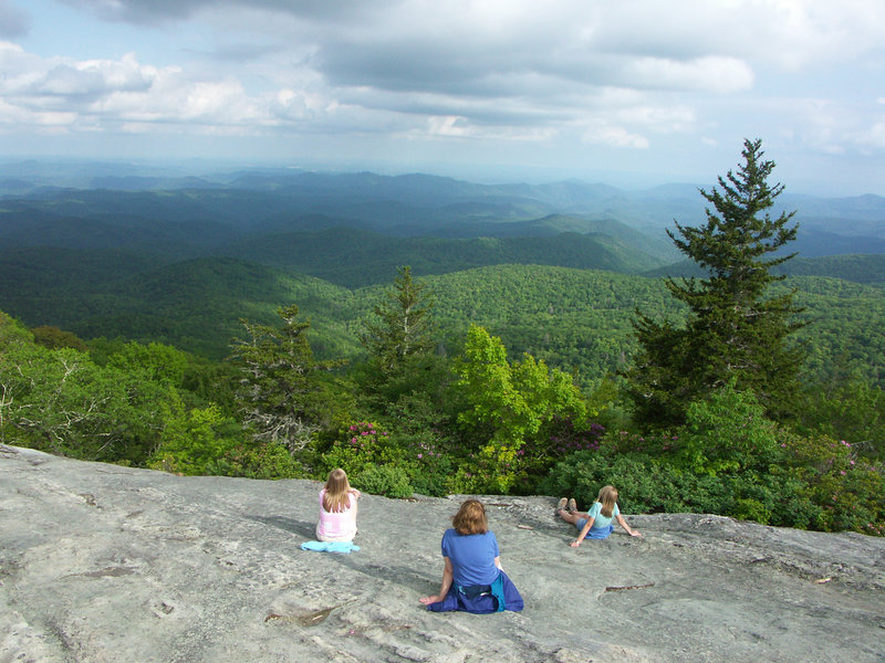 View from Beacon Heights on MST Segment 5. Photo by Randy Johnson.