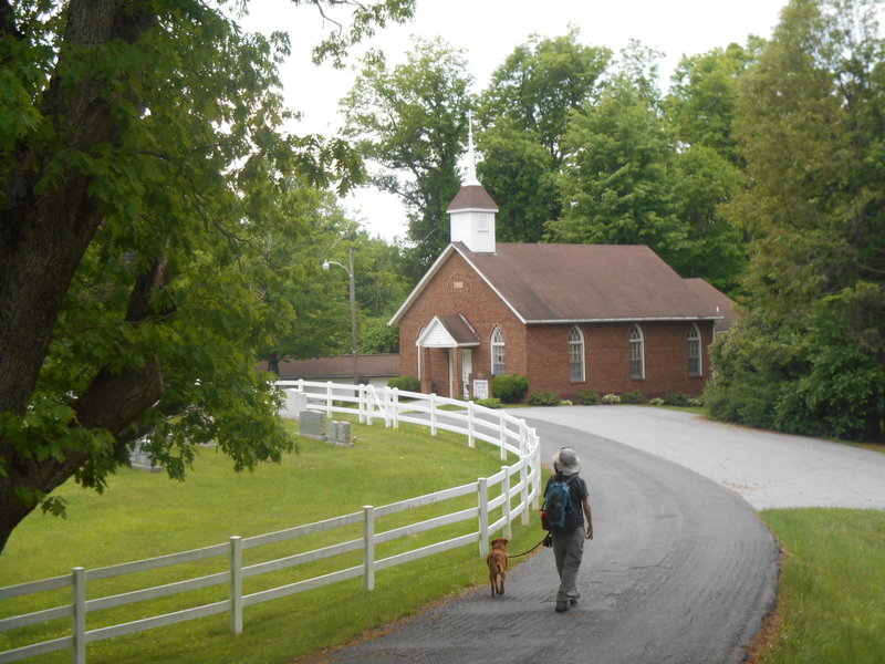 MST Segment 5 by Blue Ridge Baptist Church. Photo by Chris Underhill.