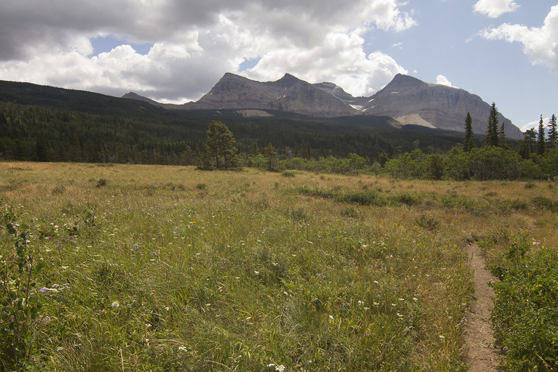 View of Gable Mountain from the trail.