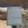 Placards that line the trail to explain what is going on with the geology in the area.