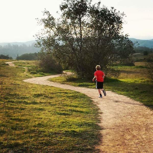 Heading back to Orcutt Community Park on the east side.