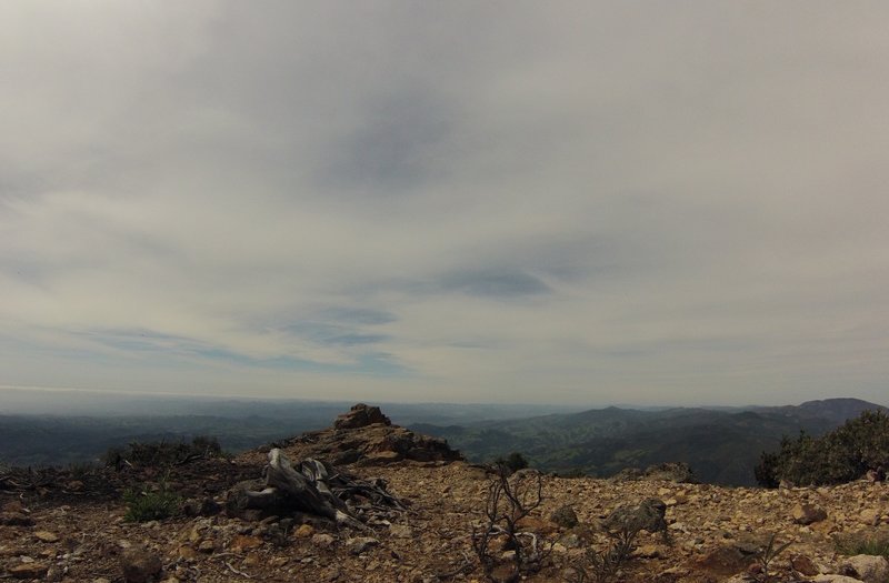 A great spot for photos, a little left of the summit area.