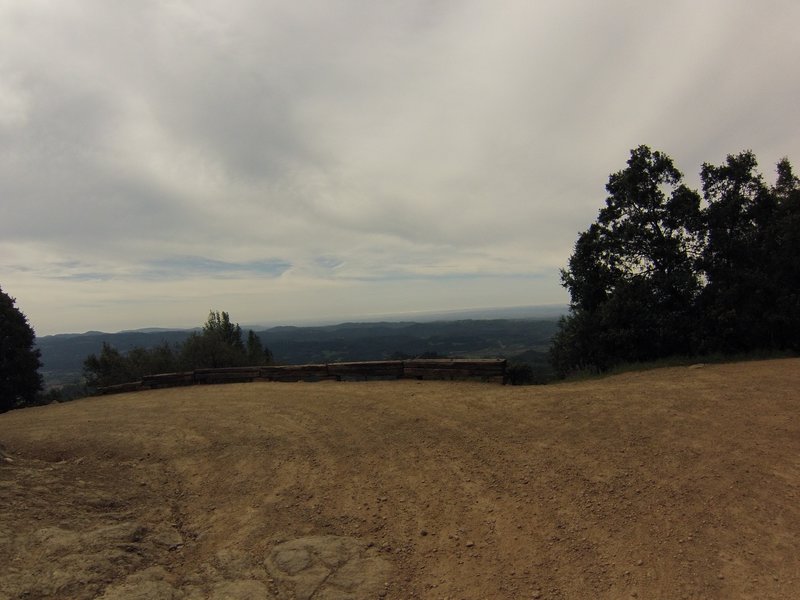 The turn by Bubble Wall which has a great view.