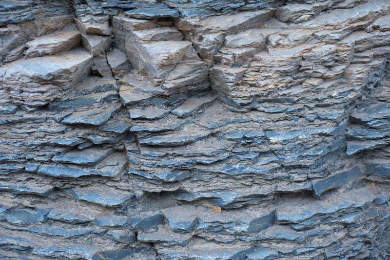 The characteristics of the canyon's walls change as you move along the trail.