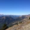 View on the last section of the hike up to Elk Mountain.