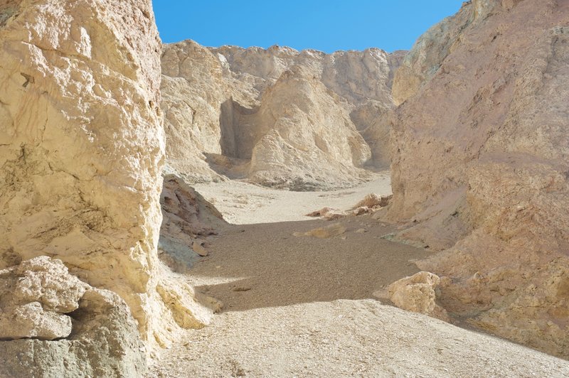 Gravel washes line the trail and offer opportunities to explore if you are so inclined.