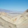 Looking down the canyon you just climbed, views of Furnace Creek and Death Valley come into view.