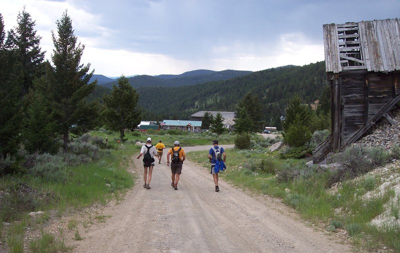 Running through the Town of Elkhorn.