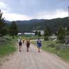 Running through the Town of Elkhorn.