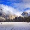 Half Dome after the storm subsides.