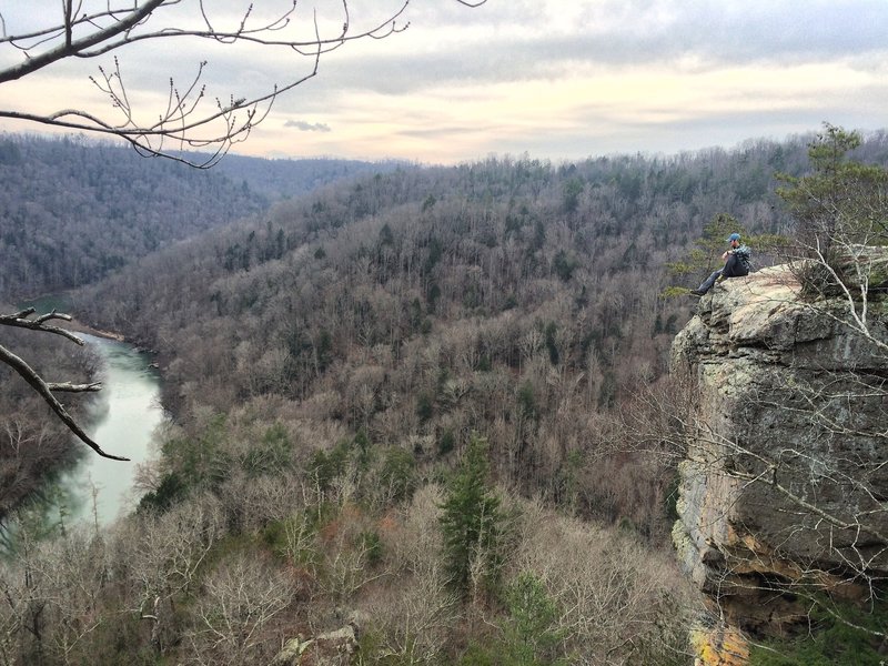 Angel Falls Overlook to Grand Gap Loop Hiking Trail, Oneida, Tennessee