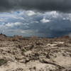 Storm clouds on the Castle Trail.