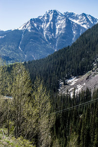 Looking across the valley from the Pass Creek Trail.