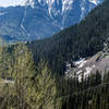 Looking across the valley from the Pass Creek Trail.