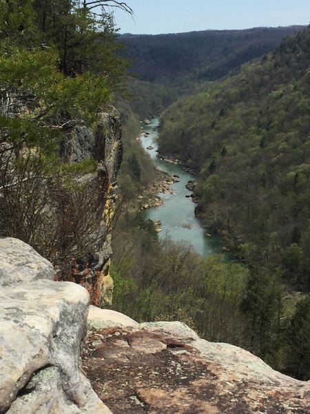 The Big South Fork from Angel Falls Overlook.