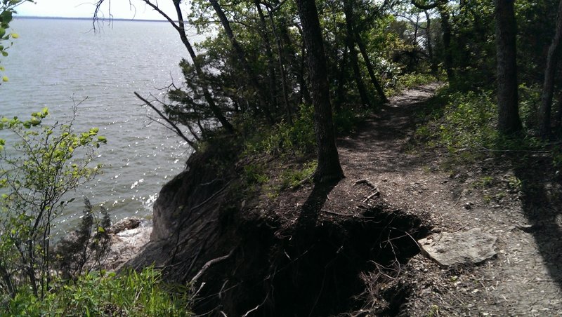 Cliffside near the lookout.