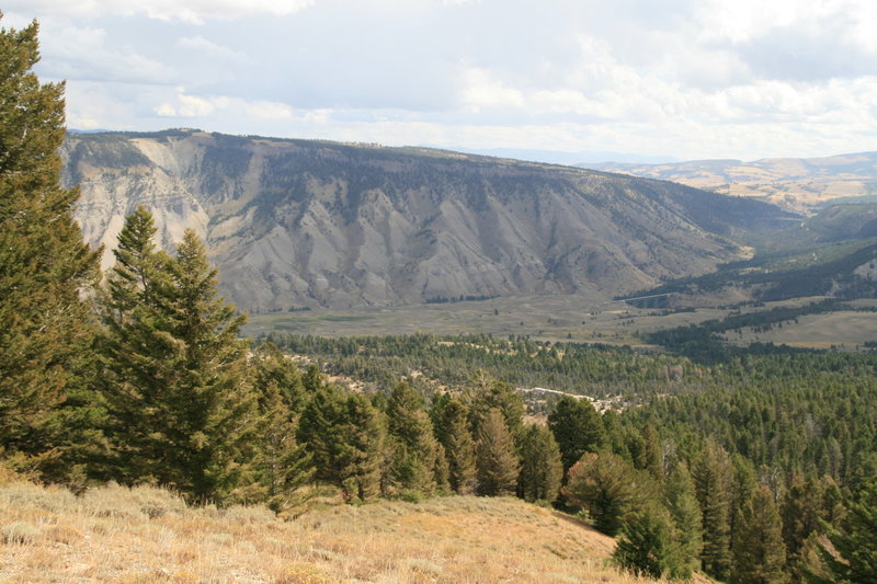 View from Clagett Butte plateau.