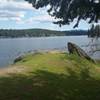 Turtle Rock on Newman Lake