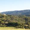 Views of the Santa Cruz Mountains to the West.