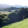 Views of I-280 and the Santa Cruz Mountains in the late afternoon as the Franciscan Trail departs the Ridgeview Trail.