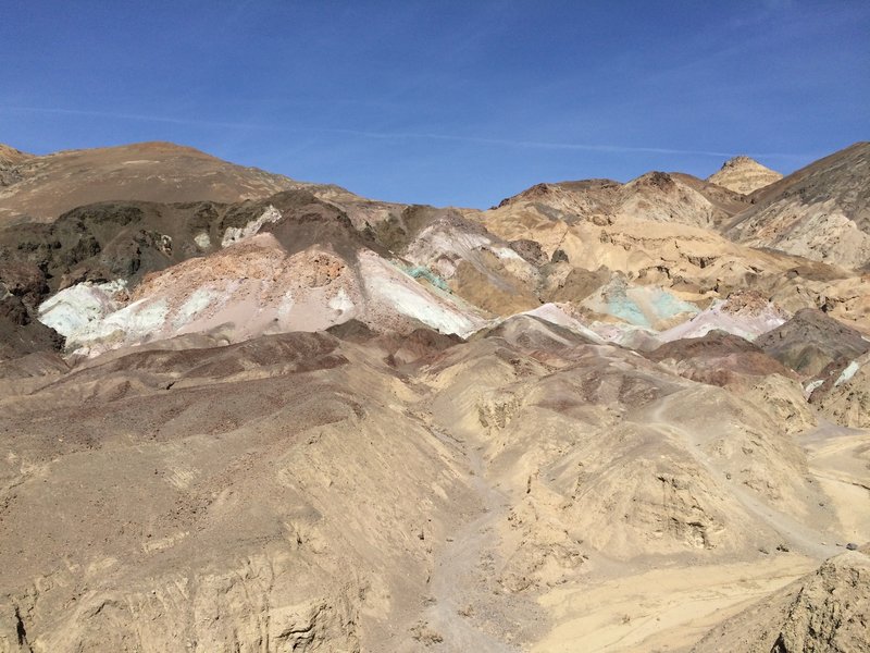 The colorful hillside of Artist's Palette.